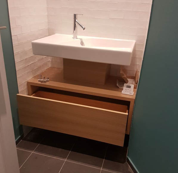 Mobilier de salle de bain sur mesure reims